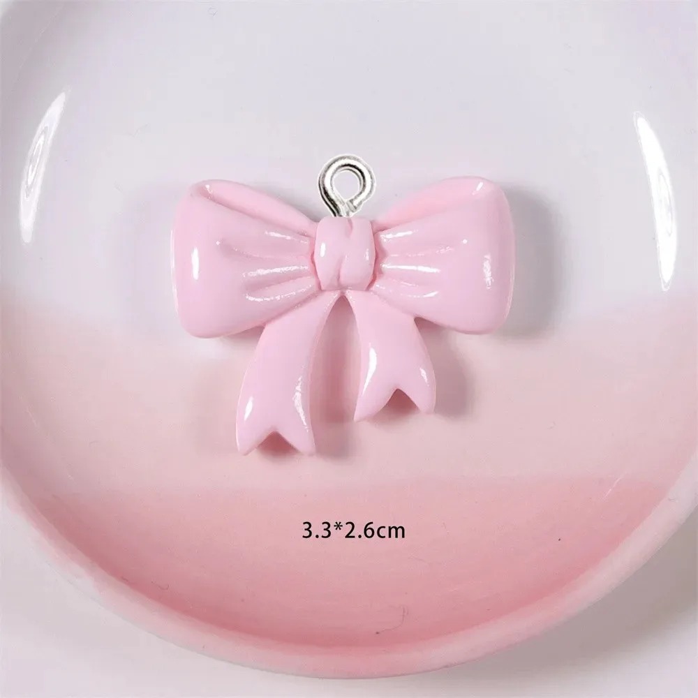 Resin Art Jewelry Kit - 10 Pieces Candy Color Bow Resin
