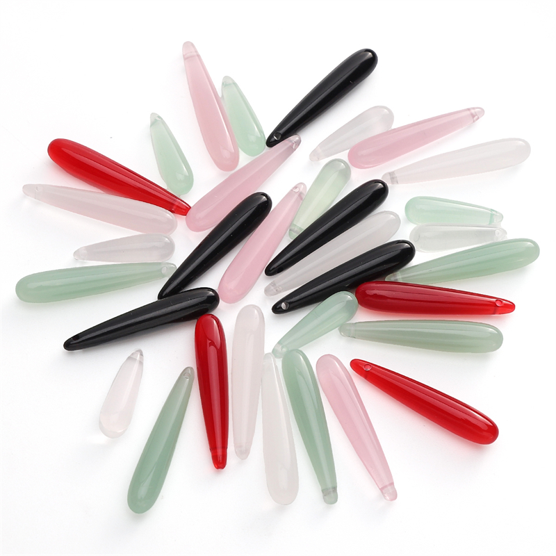 Resin Art Jewelry Kit - 5pcs Beads Resin Teardrop Shape Loose