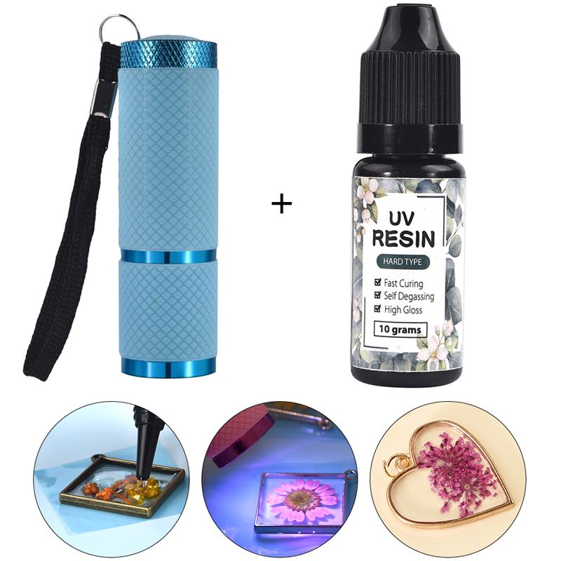10G 25G Nhựa Chống UV DIY Nhan - đánh giá và giá Uv Resin Clear Hard