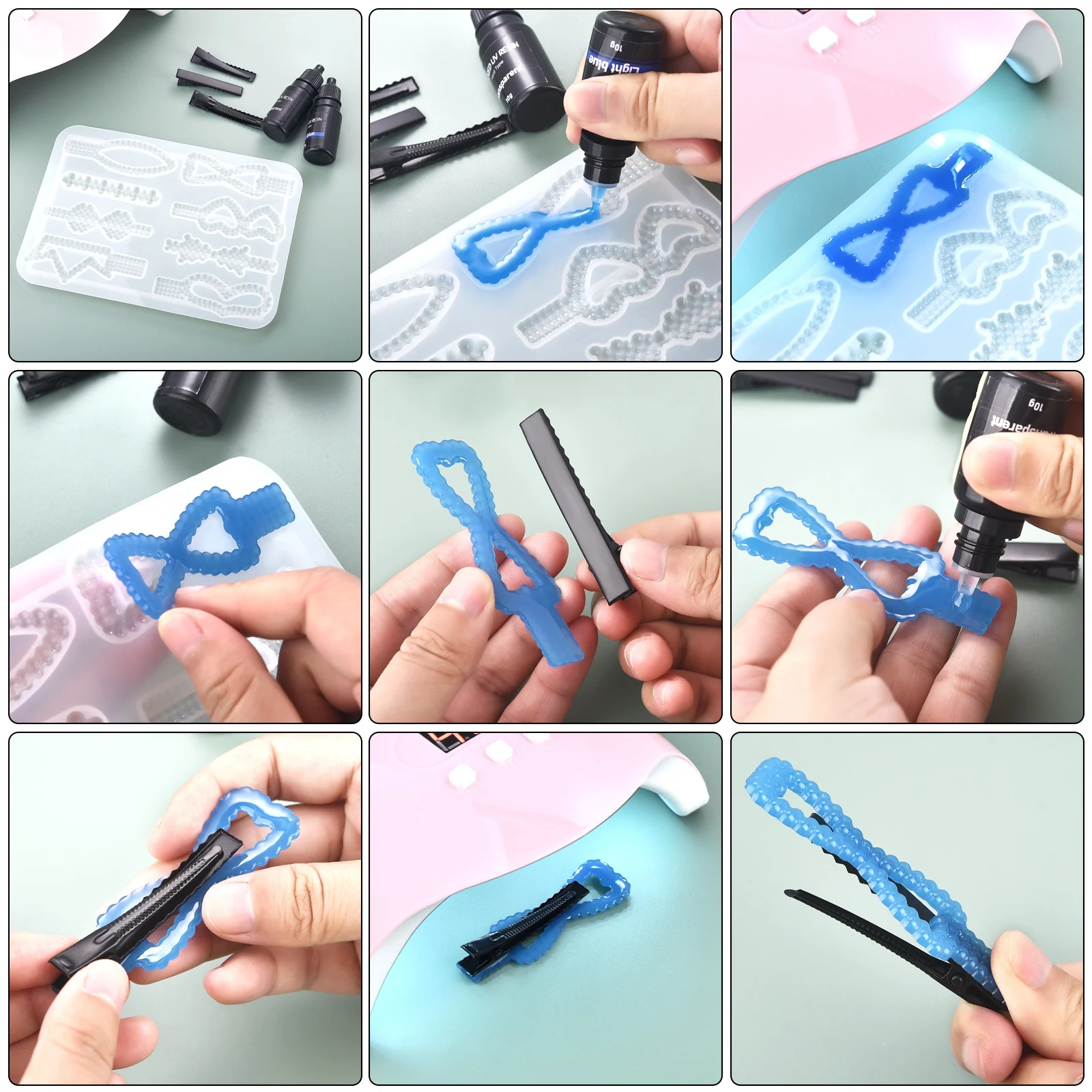 17 Colors UV Resin Glue 10ml E - đánh giá và giá Uv Resin Clear Hard