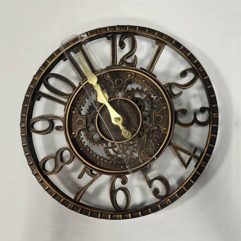 Outdoor Wall Clock Waterproof  - đánh giá và giá Resin Art Wall Clock