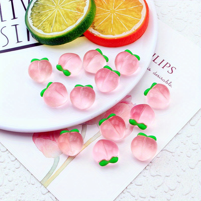 10Pcs New Transparent Peach Fl - đánh giá và giá Resin Art Jewelry Kit