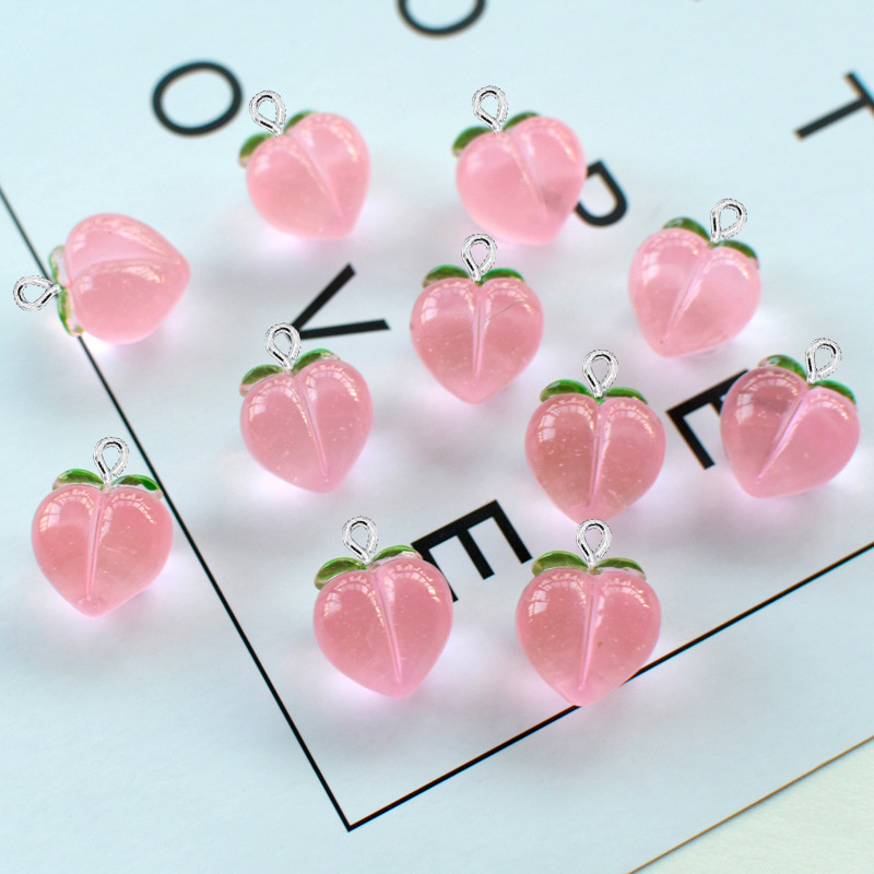 10Pcs New Transparent Peach Fl - đánh giá và giá Resin Art Jewelry Kit