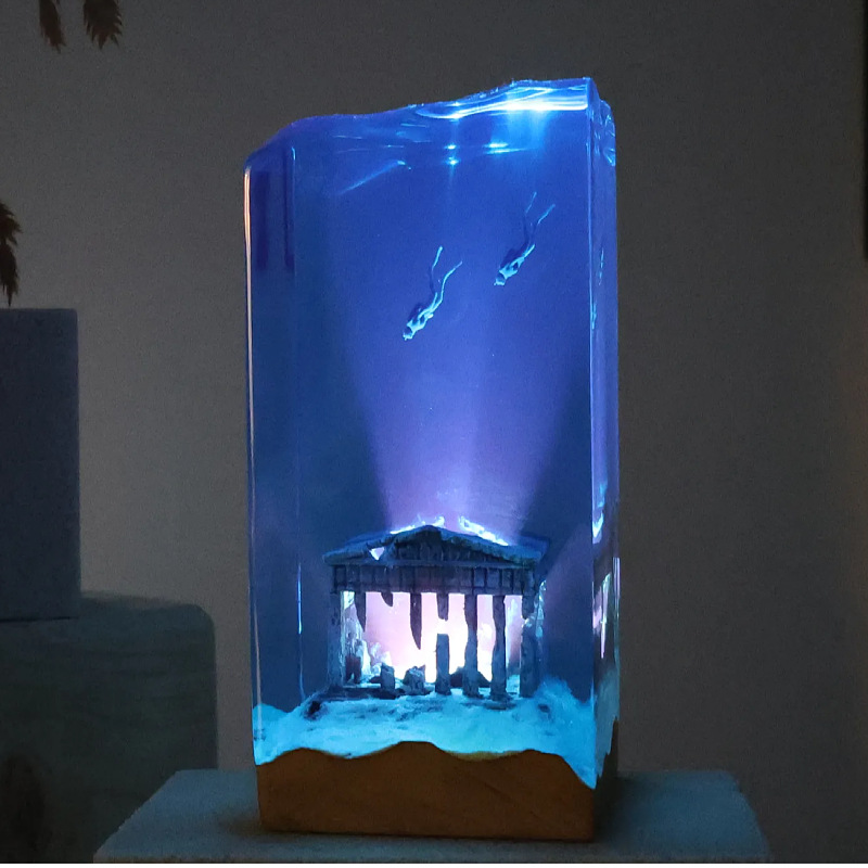 NEW Marine Art Home Decoration - đánh giá và giá Resin Art With Wood