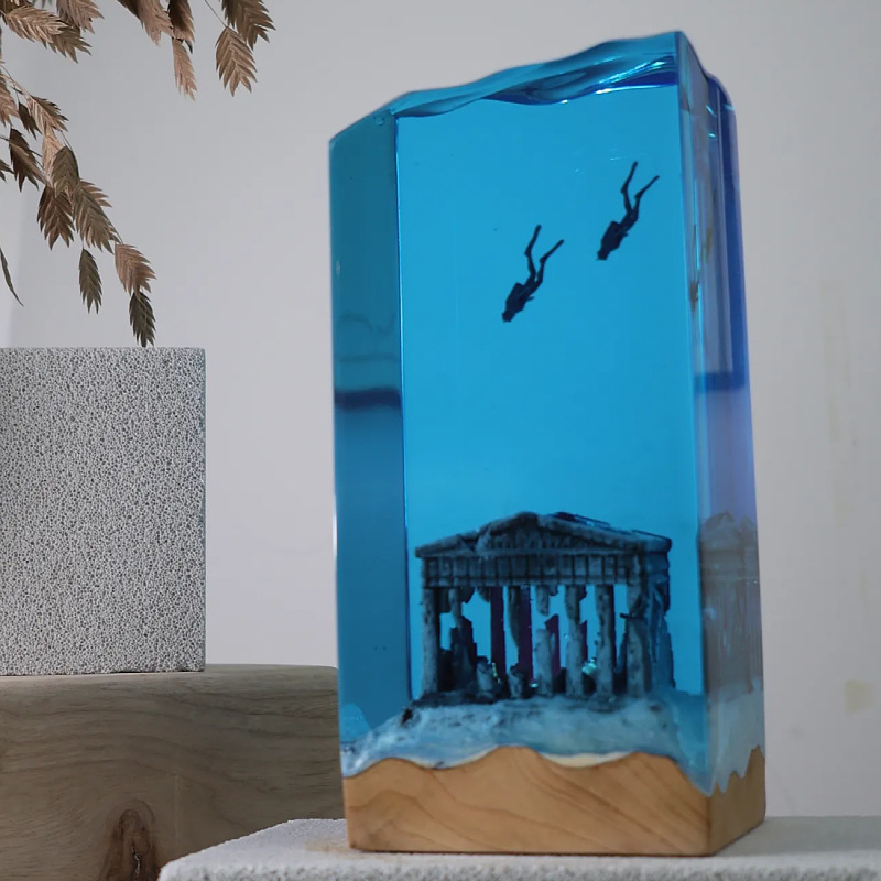 NEW Marine Art Home Decoration - đánh giá và giá Resin Art With Wood