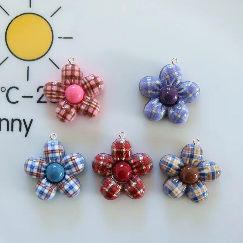 10Pcs Sweet Flower Planar Resi - đánh giá và giá Resin Art Flower