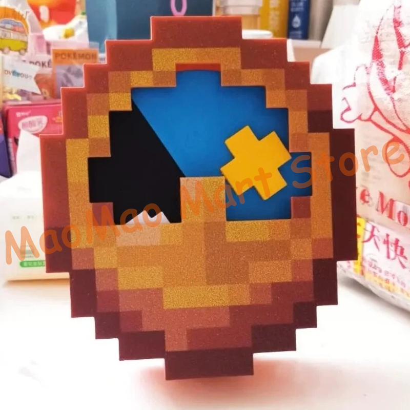 Chic Retro Pixel Art Style Sun - đánh giá và giá Resin Art Wall Clock