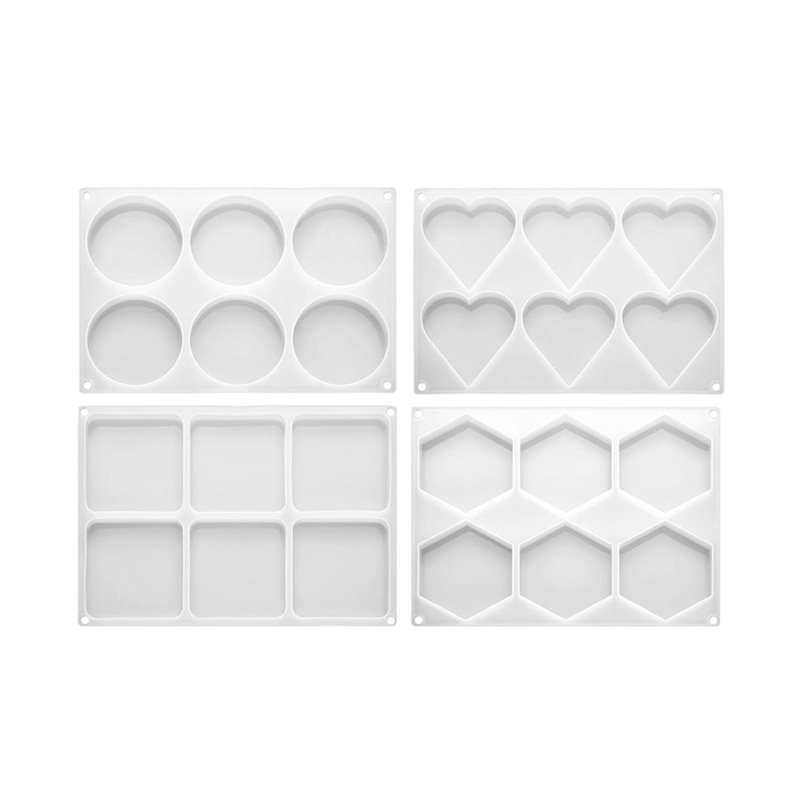 FYBL-Resin Molds 4 Inch Round  - đánh giá và giá Coaster Mold Square