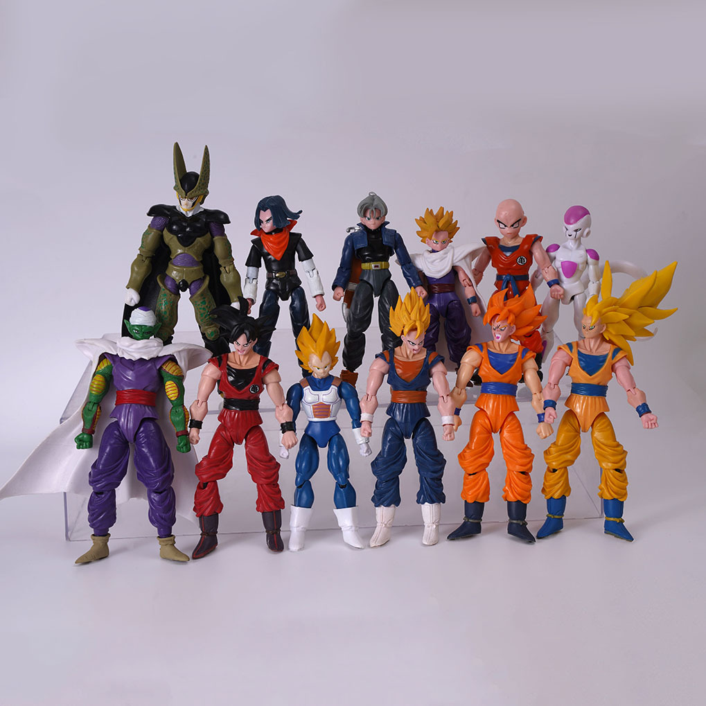 1-14PCS Anime Dragon Ball Z Su - đánh giá và giá Resin Art Dragon Ball Z