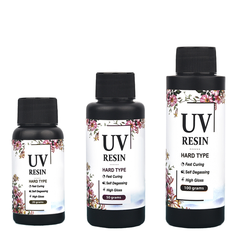 20g/50g/100g Crystal Resin UV  - đánh giá và giá Uv Resin Clear Hard