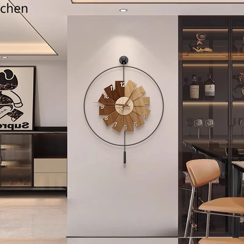 L15- Modern Minimalist Clock R - đánh giá và giá Resin Art Wall Clock