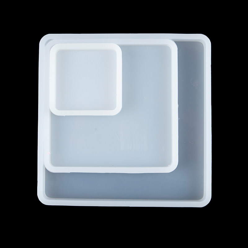 Square Silicone Casting Epoxy  - đánh giá và giá Coaster Mold Square