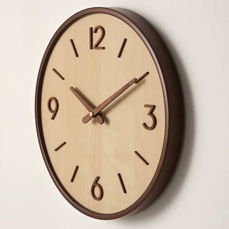 Modern Wooden Silent Art Wall  - đánh giá và giá Resin Art Wall Clock