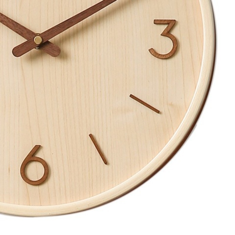 Modern Wooden Silent Art Wall  - đánh giá và giá Resin Art Wall Clock