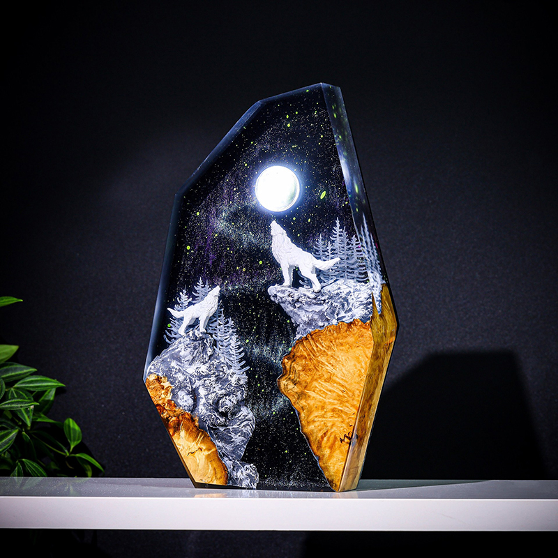 Nature Animals Figure Organism - đánh giá và giá Resin Art Light