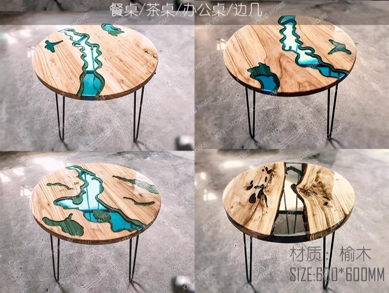 Creative art dining table epox - đánh giá và giá Resin Art With Wood