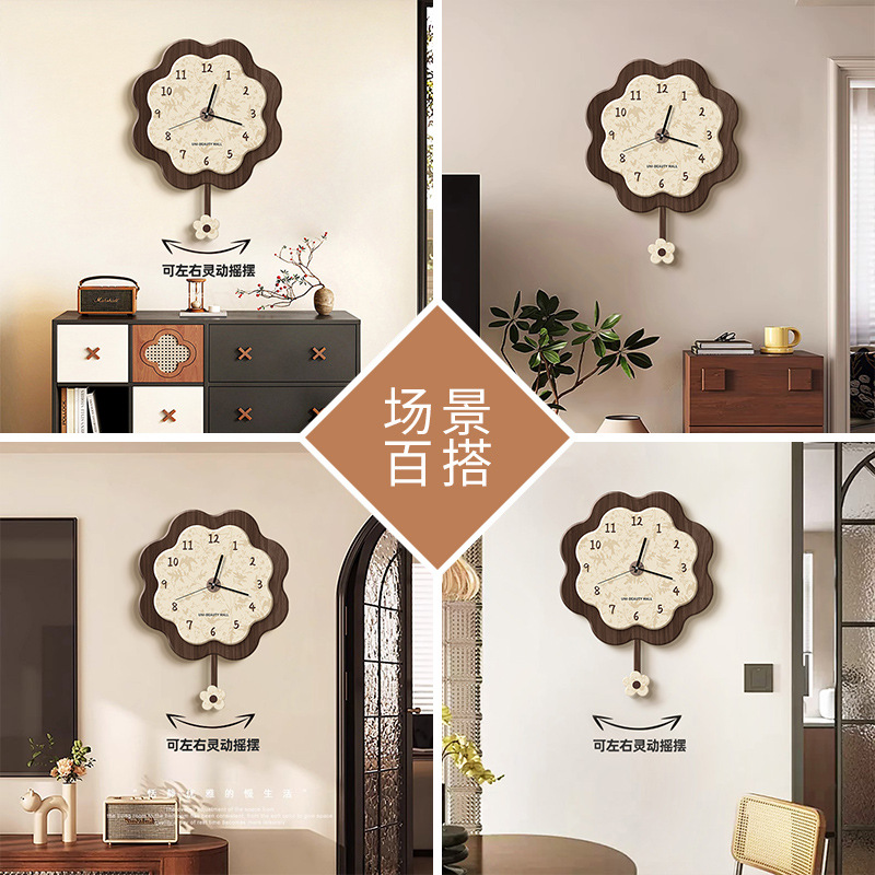 Chinese-style Creative Art Wal - đánh giá và giá Resin Art Wall Clock