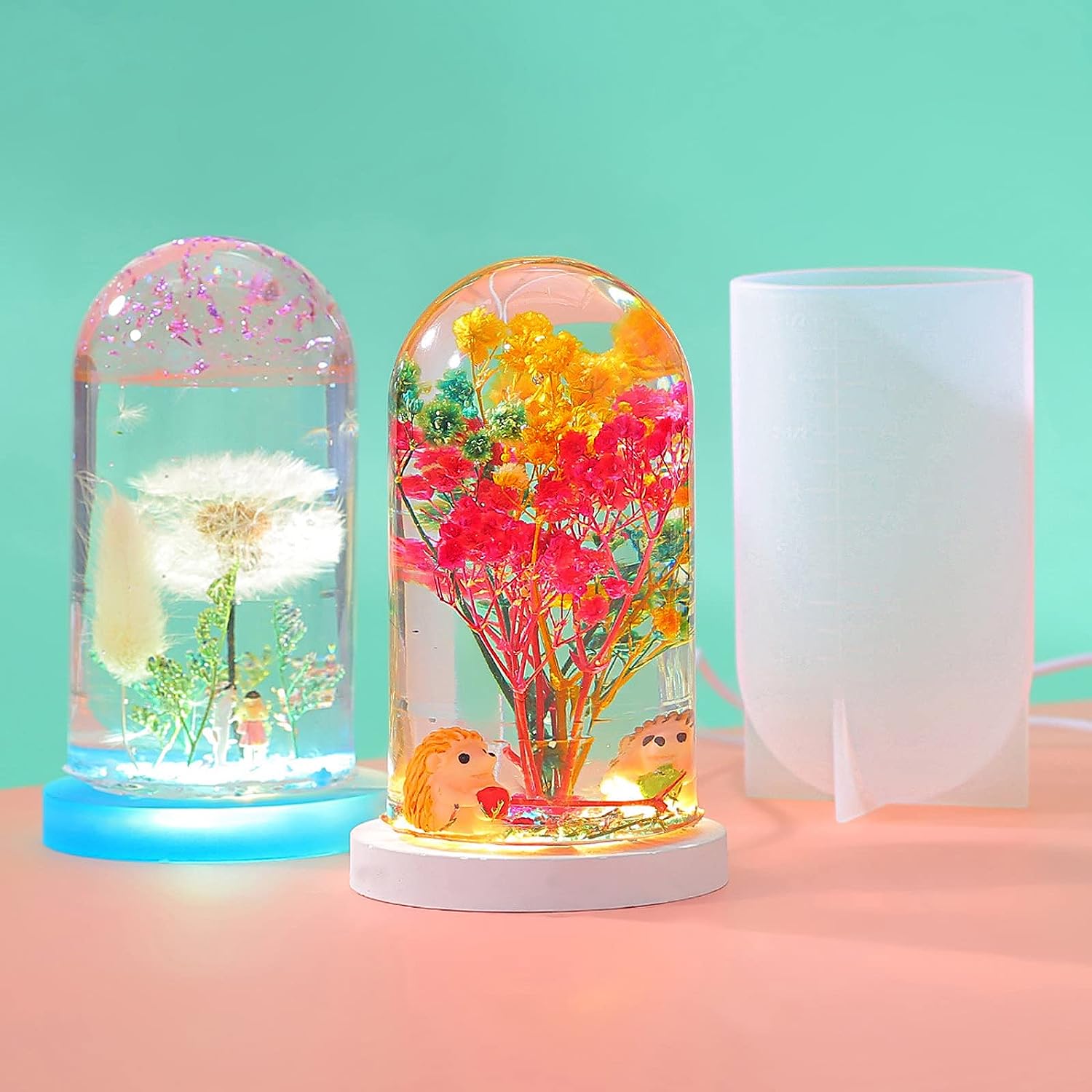 DIY Crystal Epoxy Resin Mold L - đánh giá và giá Resin Art Light
