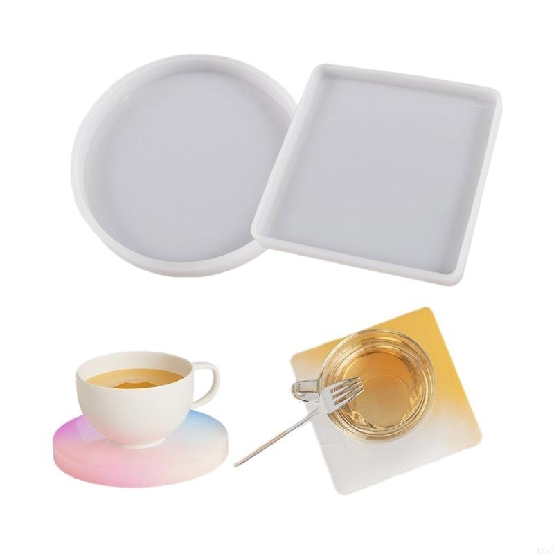 Khuôn Silicon Đa Năng Tròn/Vuô - đánh giá và giá Coaster Mold Square