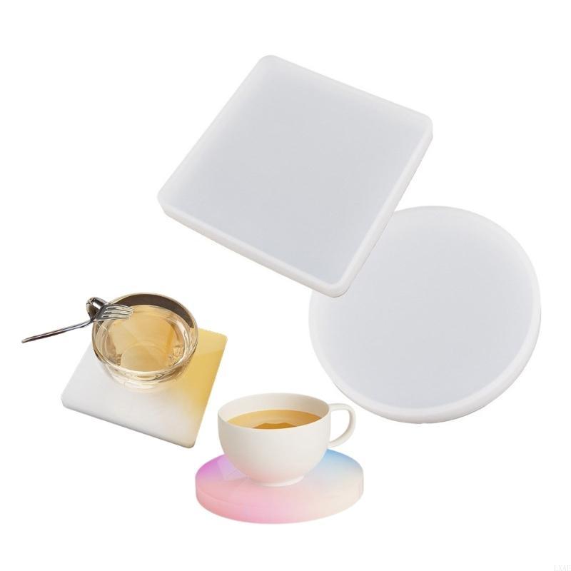 Khuôn Silicon Đa Năng Tròn/Vuô - đánh giá và giá Coaster Mold Square