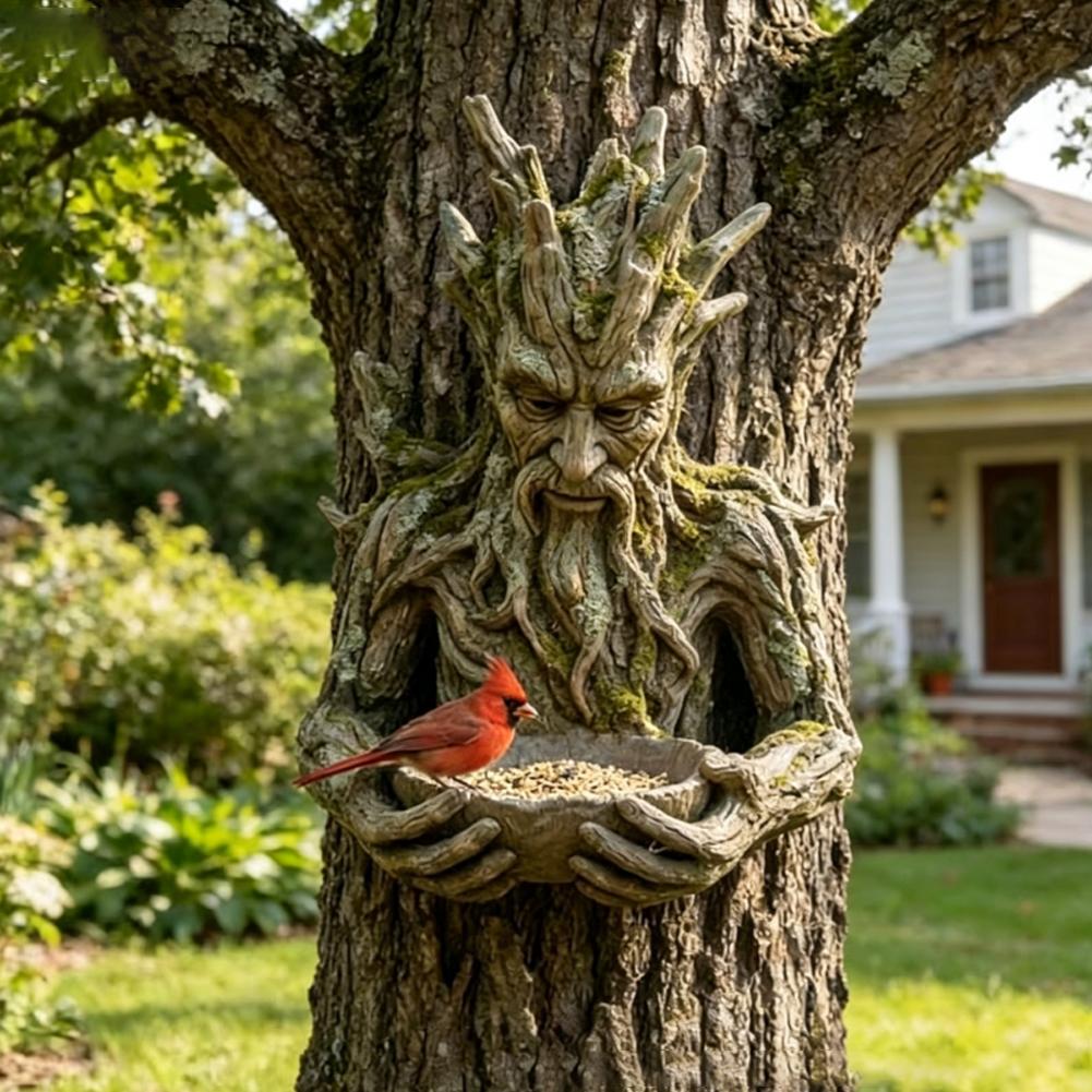 Weatherproof Resin Tree Face B - đánh giá và giá Resin Art With Wood