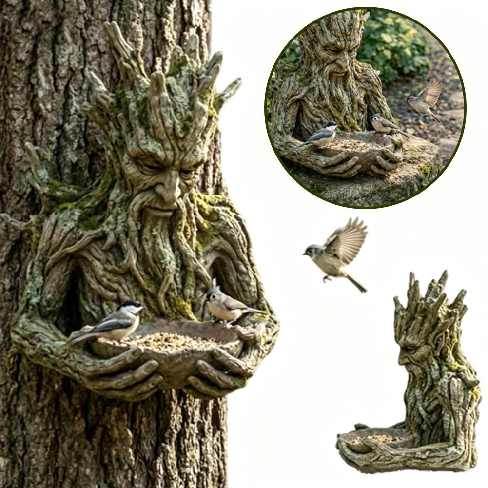 Weatherproof Resin Tree Face B - đánh giá và giá Resin Art With Wood