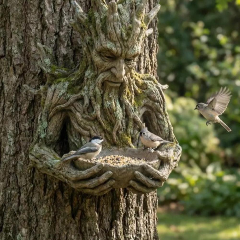 Weatherproof Resin Tree Face B - đánh giá và giá Resin Art With Wood