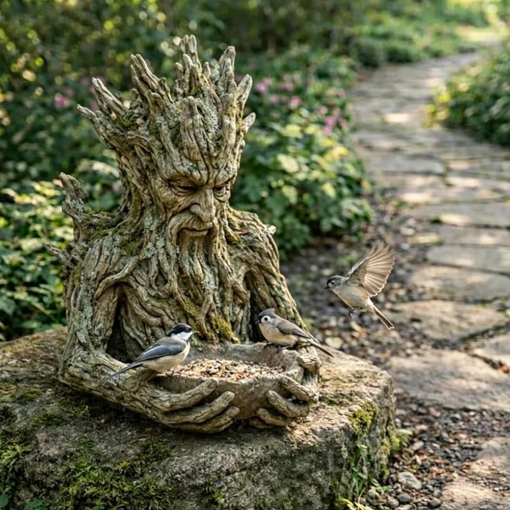 Weatherproof Resin Tree Face B - đánh giá và giá Resin Art With Wood