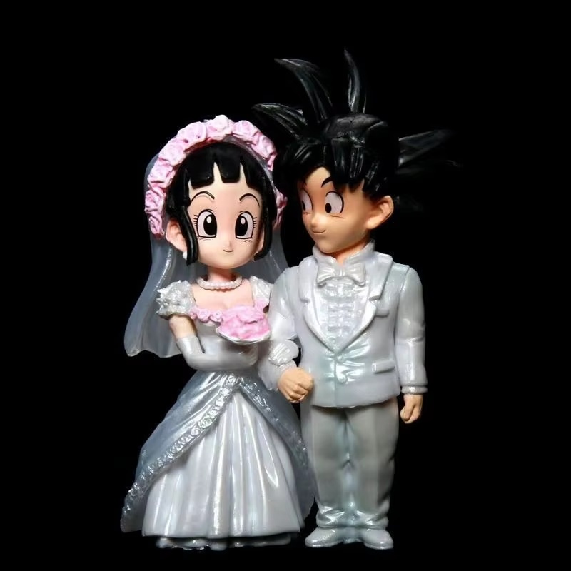 Son Goku and Chichi Wedding Ma - đánh giá và giá Resin Art Dragon Ball Z