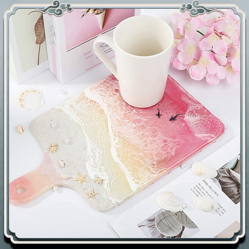 Durable 18 Pcs Coaster Resin M - đánh giá và giá Coaster Mold Square