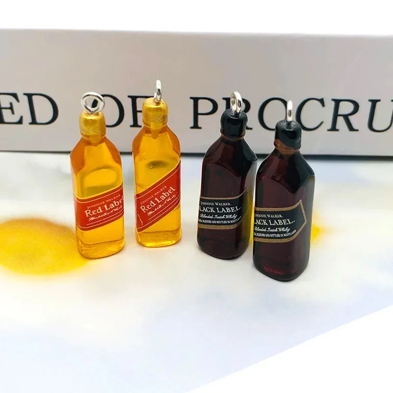 10Pcs Tiny Wine Bar Bottle Res - đánh giá và giá Resin Art Jewelry Kit
