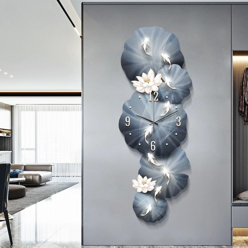 Led Art Mural Wall Clock High  - đánh giá và giá Resin Art Wall Clock