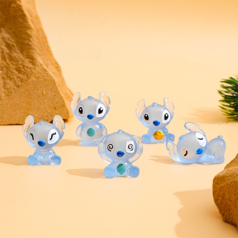 5PCS Lilo & Stitch Cute Cartoo - đánh giá và giá Resin Art Light