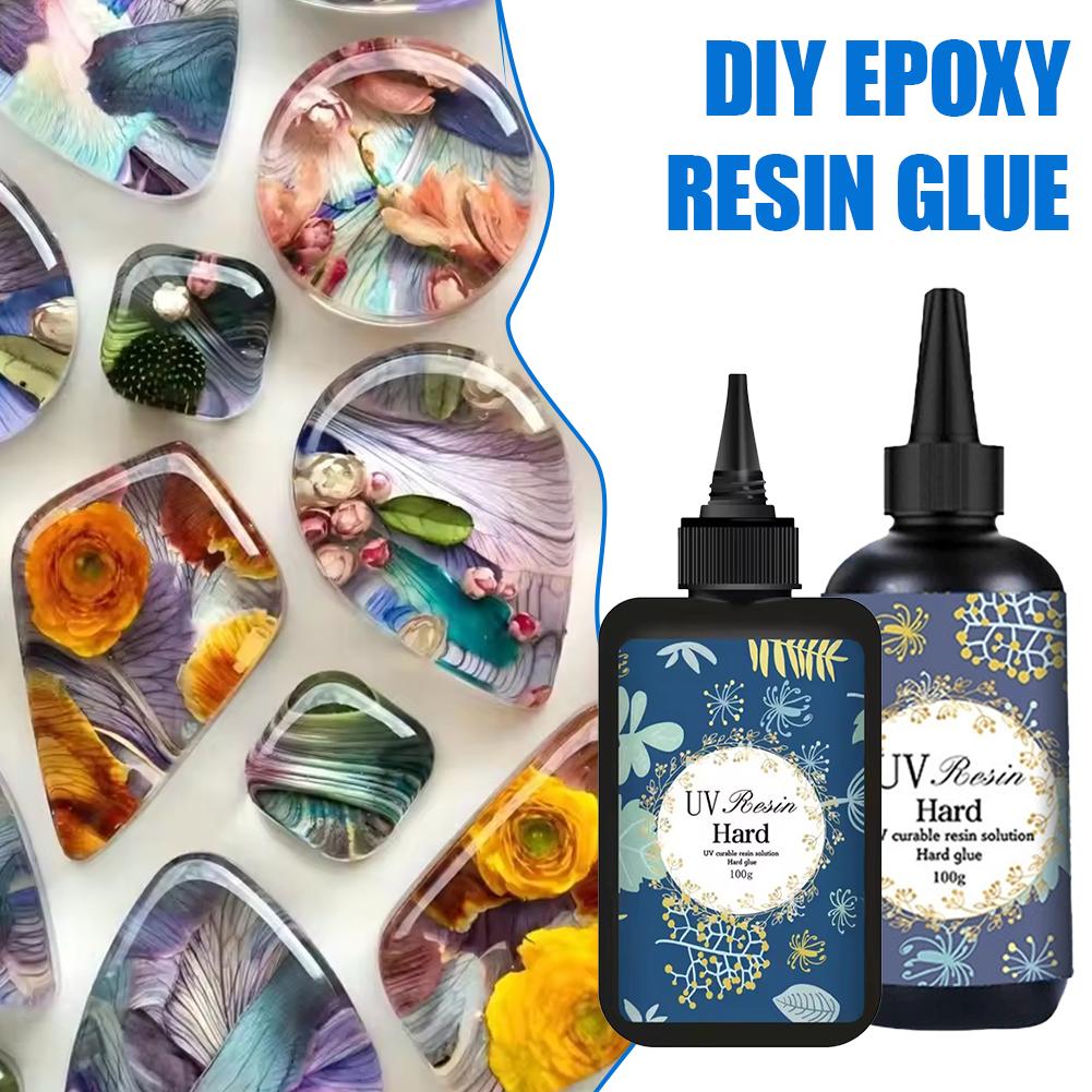 1/2Pcs Crystal Clear Hard UV R - đánh giá và giá Uv Resin Clear Hard