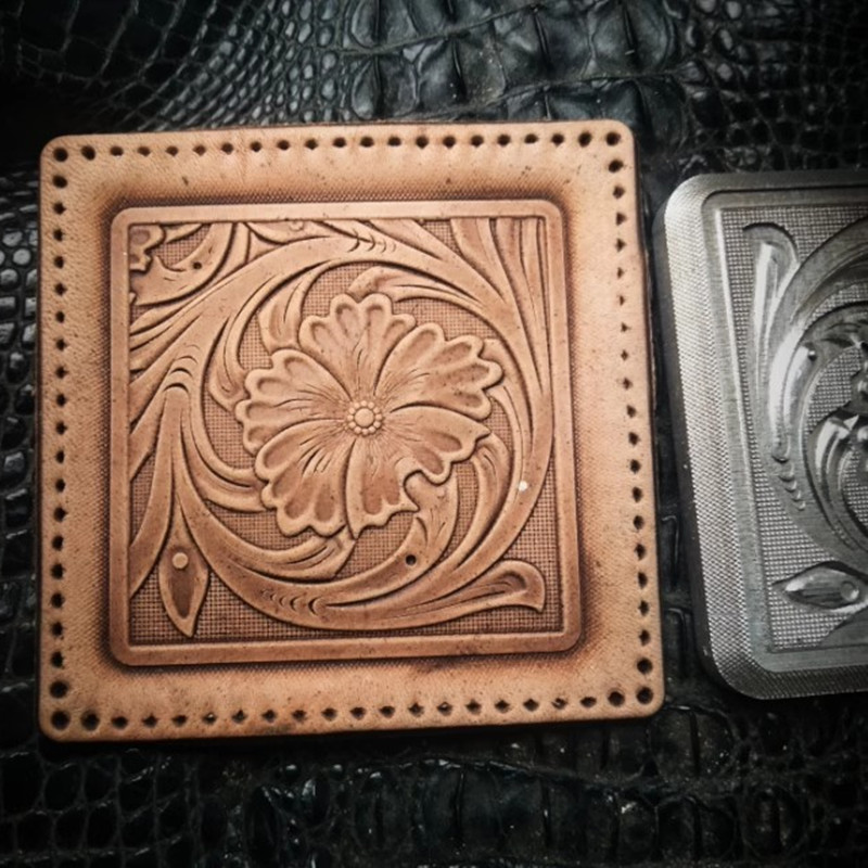 3D Aluminum Alloy  Arabesque L - đánh giá và giá Coaster Mold Square