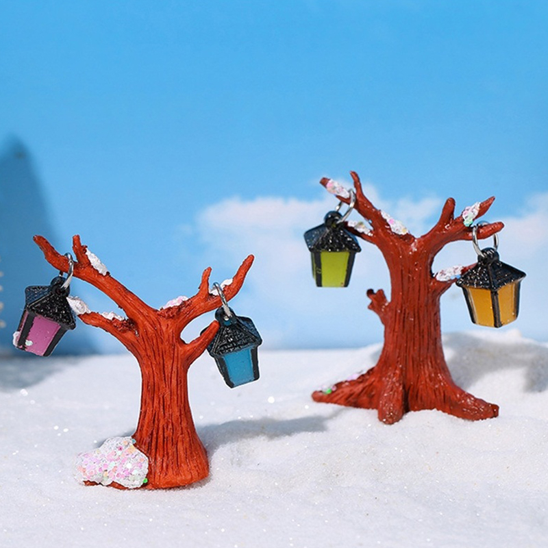 1Set Mini Luminous Hanging Tre - đánh giá và giá Resin Art Light