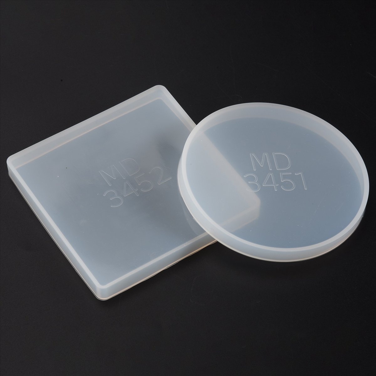ABNH 4 Pack Round and Square S - đánh giá và giá Coaster Mold Square
