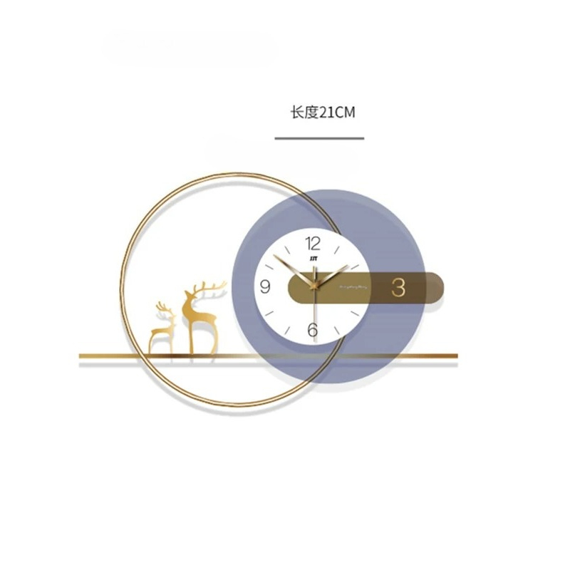 Modern Metal Wall Clocks Livin - đánh giá và giá Resin Art Wall Clock