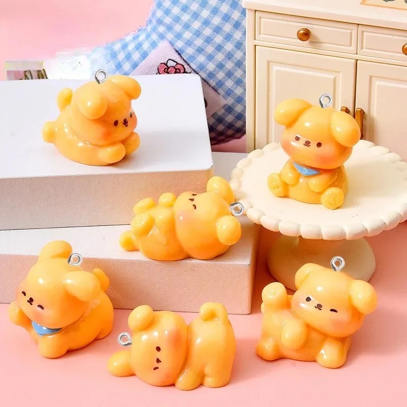 10Pcs Cute Cartoon Dog Acrylic - đánh giá và giá Resin Art Jewelry Kit