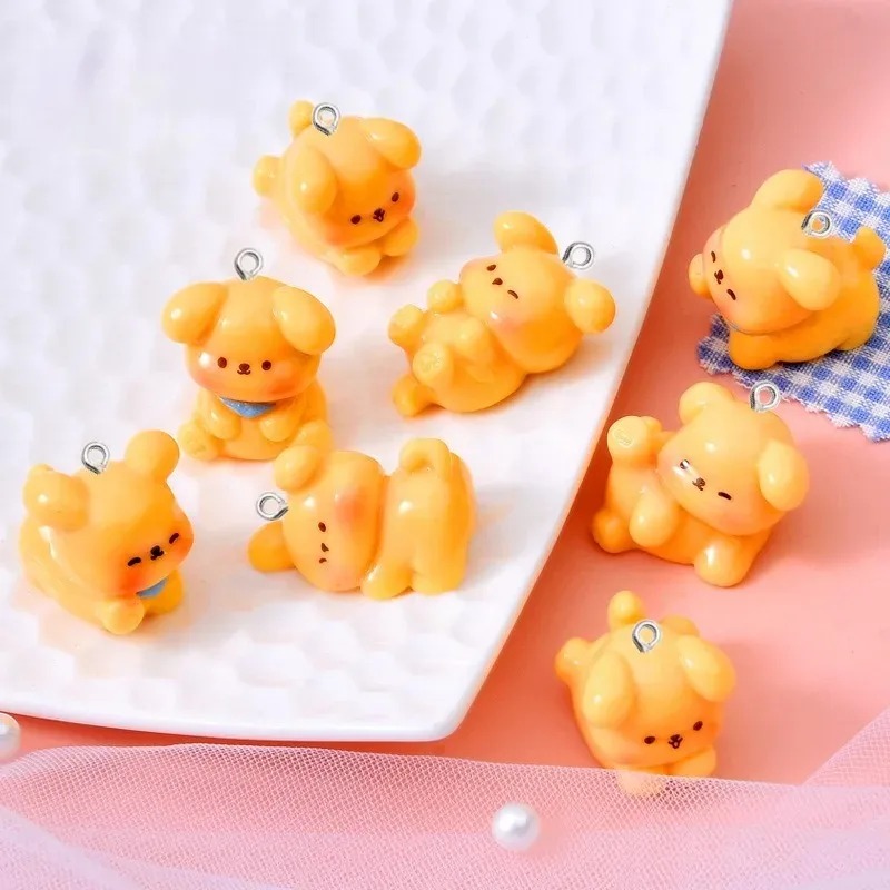 10Pcs Cute Cartoon Dog Acrylic - đánh giá và giá Resin Art Jewelry Kit