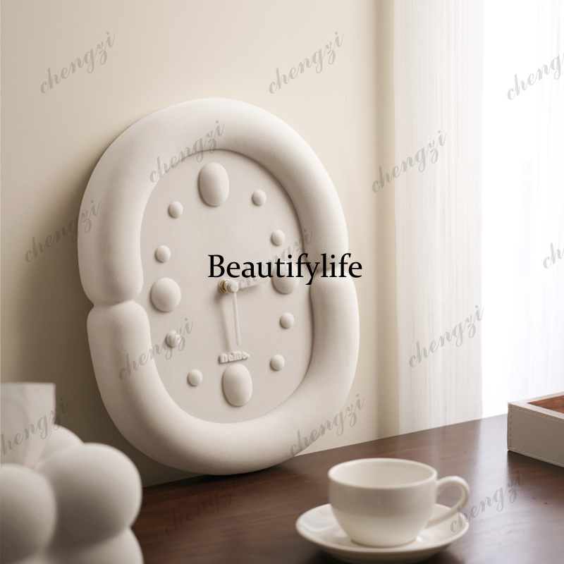 Silent Aesthetic Wall Clocks L - đánh giá và giá Resin Art Wall Clock