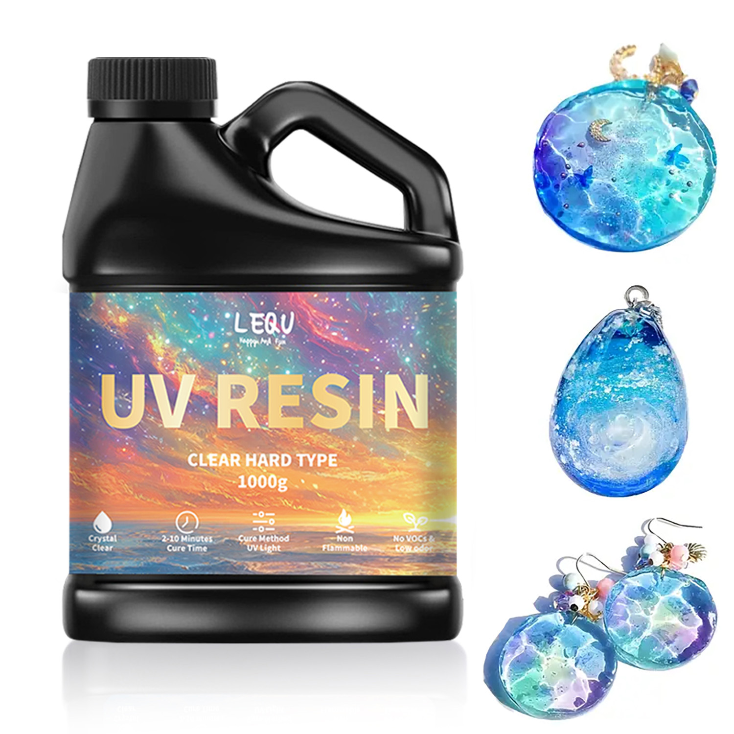 100/200/500/1000g UV Epoxy Res - đánh giá và giá Uv Resin Clear Hard