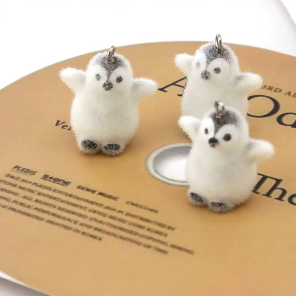 5pcs Flocking Small Penguin Re - đánh giá và giá Resin Art Jewelry Kit