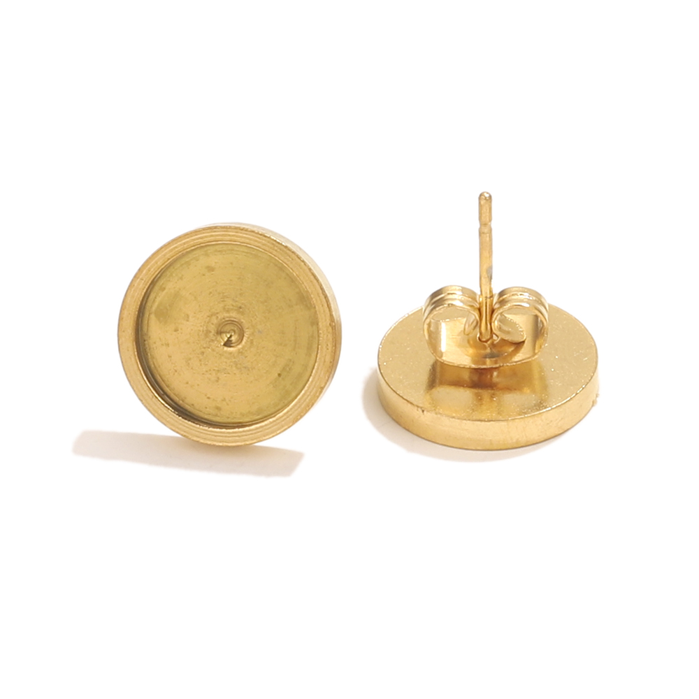 10pcs Stainless Steel Gold Ear - đánh giá và giá Resin Art Jewelry Kit