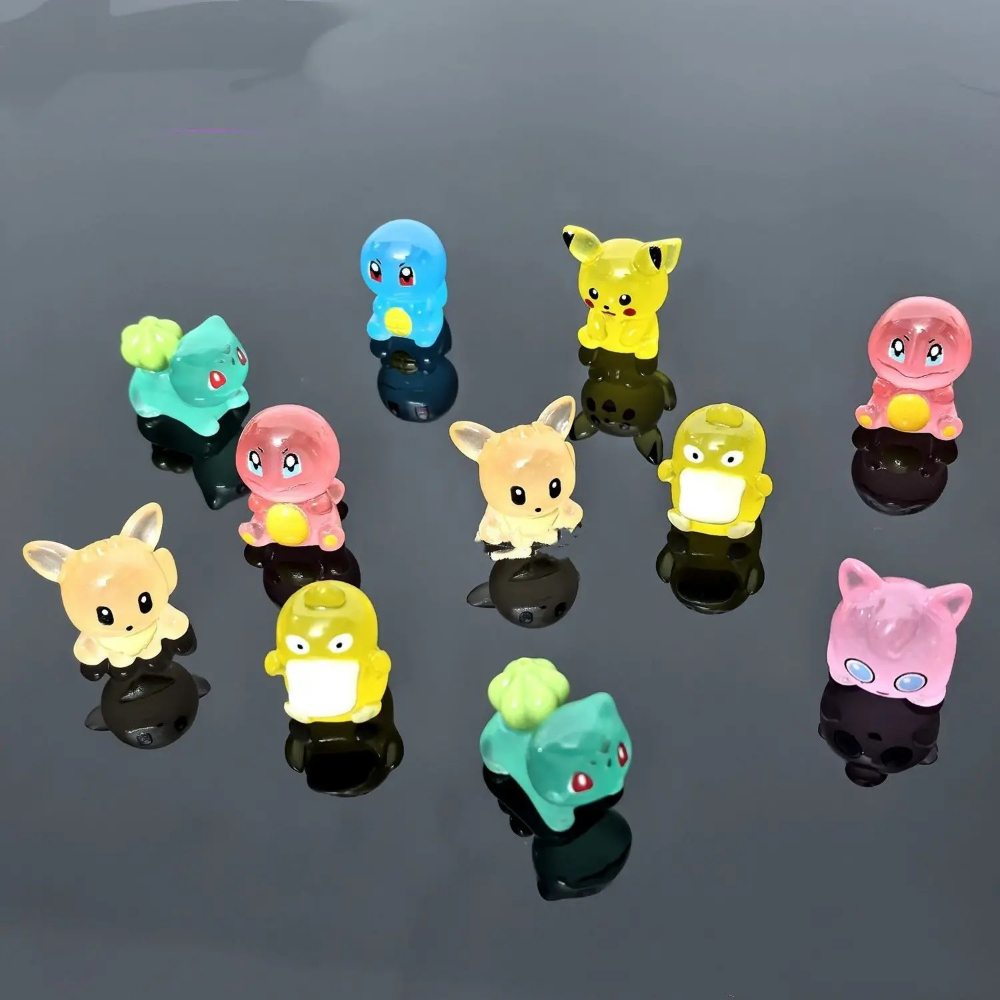 7Pcs/Set Glow in The Dark Pika - đánh giá và giá Resin Art Light